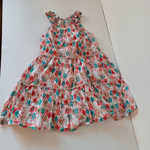 Gorgeous MEXX Girls Summer Dress Size 7 100% Cotton - Picture 2 of 10